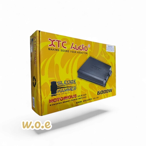 XTC AMP6000W 4CH SLEDGE HAMMER - Image 4